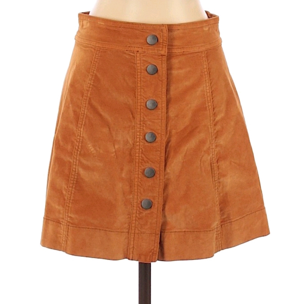 Madewell Button Up Skirt